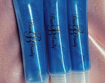 Blue Raspberry Lip Gloss: Vegan Cruelty-Free Hydrating Gloss