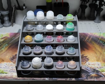 Citadel Paint Pot Rack: Holds 25, Easy Assembly