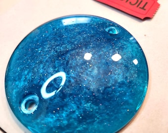 Blue Pearl Custom Harley 2 Hole Points Cover