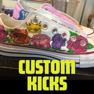 Custom Painted Sneakers