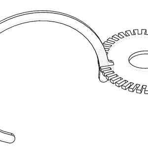 3 mm plywood laserskurna pendellampa SVG DXF-filer | Mall för modern träkrona | Glowforge digital nedladdning bild 10