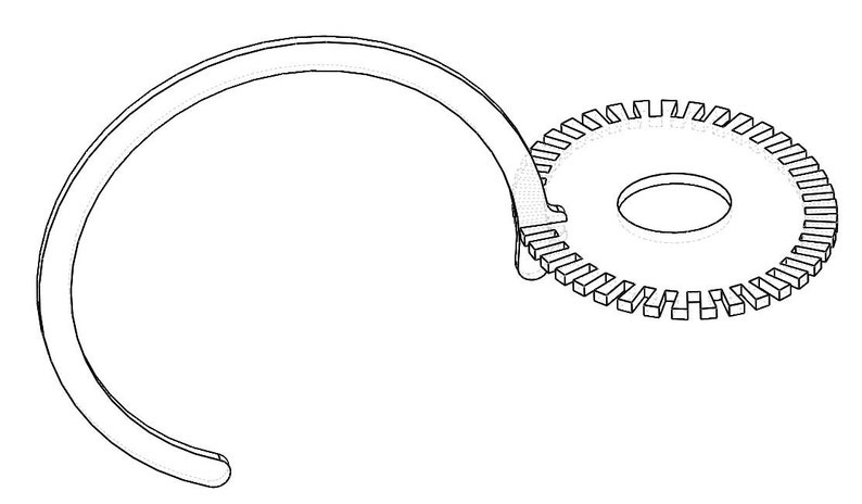 3 mm plywood laserskurna pendellampa SVG DXF-filer | Mall för modern träkrona | Glowforge digital nedladdning bild 10