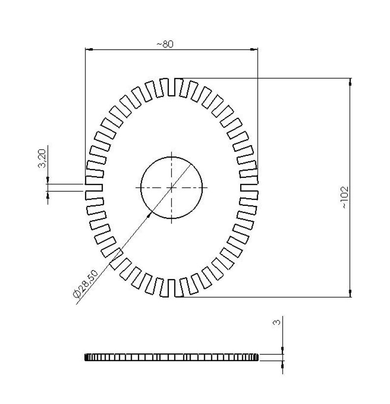 3 mm plywood laserskurna pendellampa SVG DXF-filer | Mall för modern träkrona | Glowforge digital nedladdning bild 11