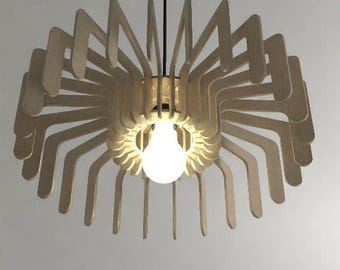 4 mm Plywood Laser Cut Decorative Pendant Lamp SVG DXF Template Glowforge Wooden Lampshade DXF Cnc Pattern Vector Lamp Chandelier Svg