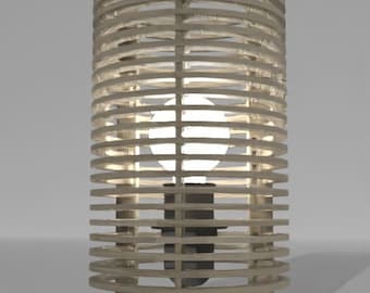 Japanese Shoji - Kumiko Lamp Plans for CNC Laser Cutting Machine