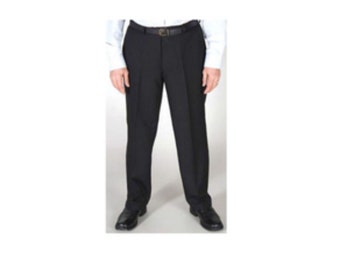 MENS expand-a-band 25 leg trouserself adjusting waistband colours black/grey/beige/