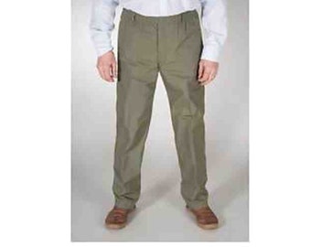 MENS 25 inside leg carabou mens elasticated waist trousers stretch waist comfort formal in