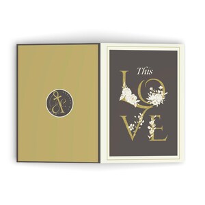 Félicitations pour votre carte de voeux de mariage Union