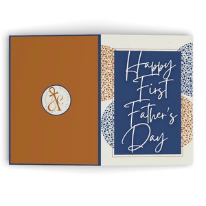 Happy First Father&#39;s Day Greeting Card