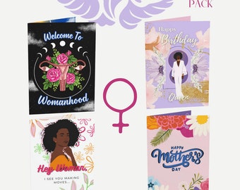 Paquete de tarjetas de felicitación Cards For Her (melanadas)
