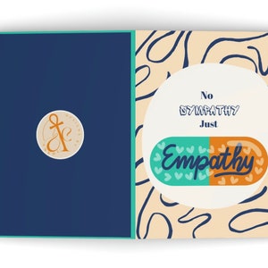 De l'empathie, pas de la sympathie Carte de vœux