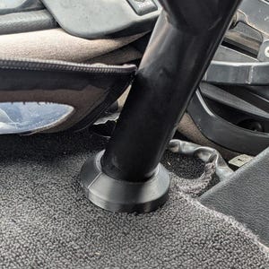Decorative panel for roll bar SPS Motorsport carpet cutout