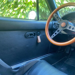 Trabilla de puerta de cuero/cuero búfalo Mazda MX 5 NA Miata