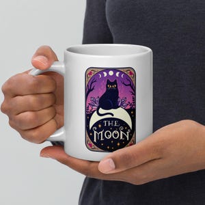 Moon Kitty Tarot Mug