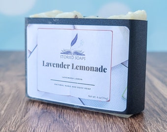 Lavender Lemonade by Storied Soaps - Lemon Lavender Hand and Body Soap - Discontinued