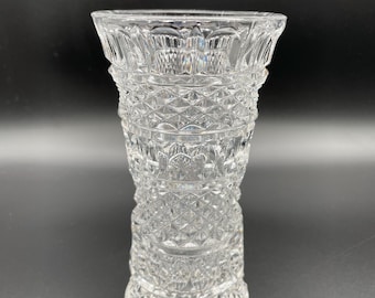 24% Lead Crystal Bud Vase by Lausitzer Glas - Made in the German