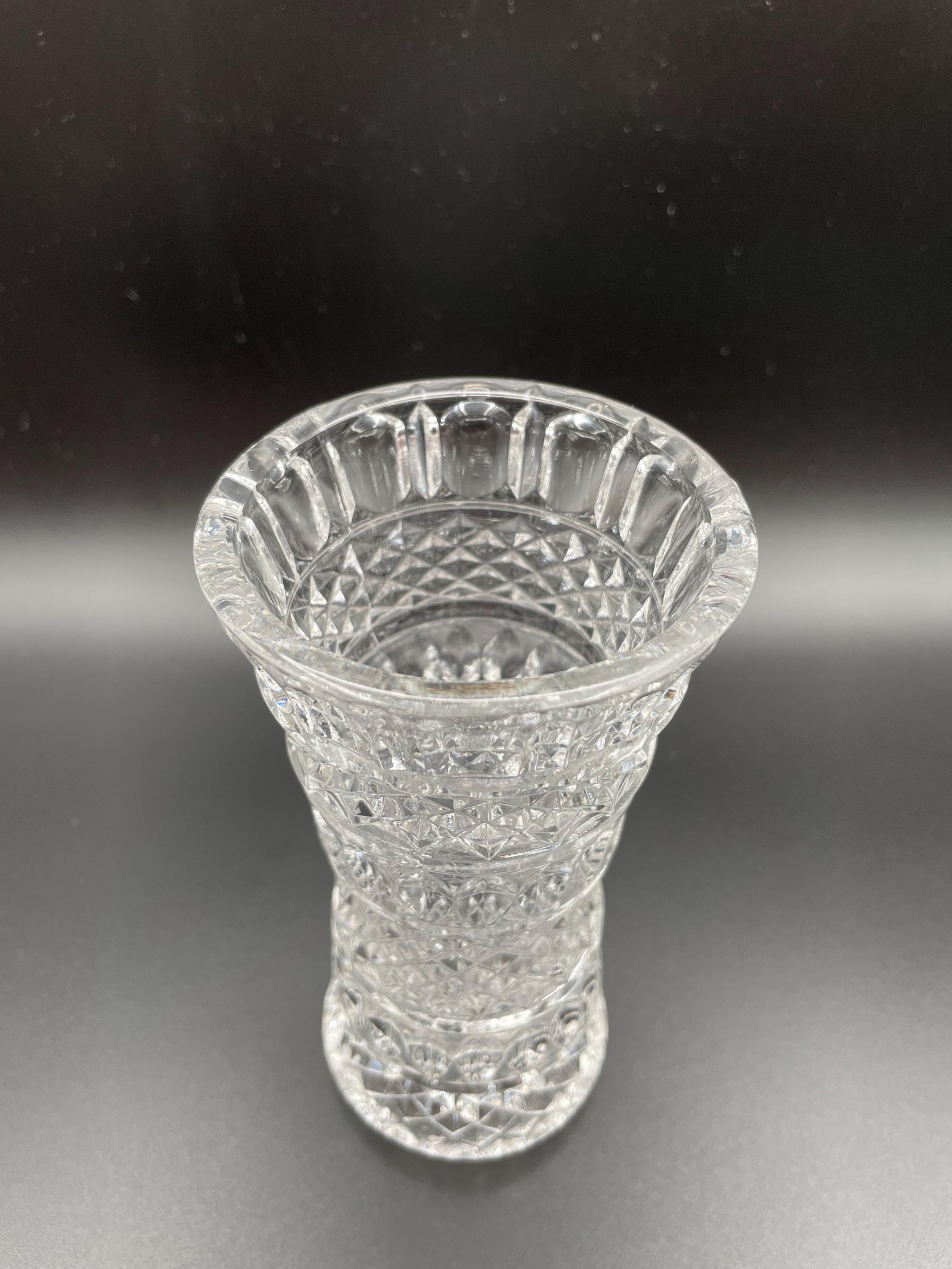 ラウジッツァー　クリスタル　花瓶 ラウジッツァー クリスタル 花瓶 Yahoo!オークション