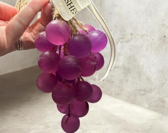 Grape Cluster Soap Handmade