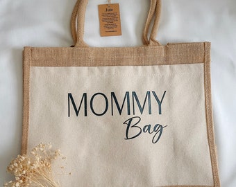 Jute bag | Mommy | Personalized Gift | Custom Gifts | Mom | Mother's Day | Shoppers