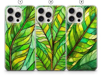 Funda de teléfono verde Funda con estampado de vidrieras para iPhone 15 iPhone 14 iPhone 13 iPhone 12 Pro iPhone 11 iPhone XR iPhone SE