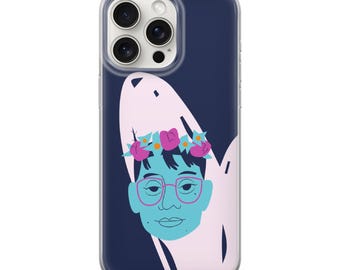 Funda para teléfono con diseño abstracto de mentes creativas compatible con iPhone 12 Pro, iPhone 16+, Samsung S24, A53, S21, S23 Ultra, Google Pixel 9, 6A