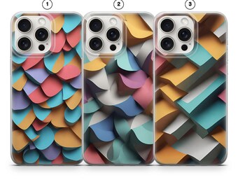 Funda de teléfono de elemento geométrico Funda de arte abstracto para iPhone 15 iPhone 14 iPhone 13 iPhone 12 Pro iPhone 11 iPhone XR iPhone SE