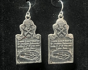 Billy Butcherson Tombstone earrings