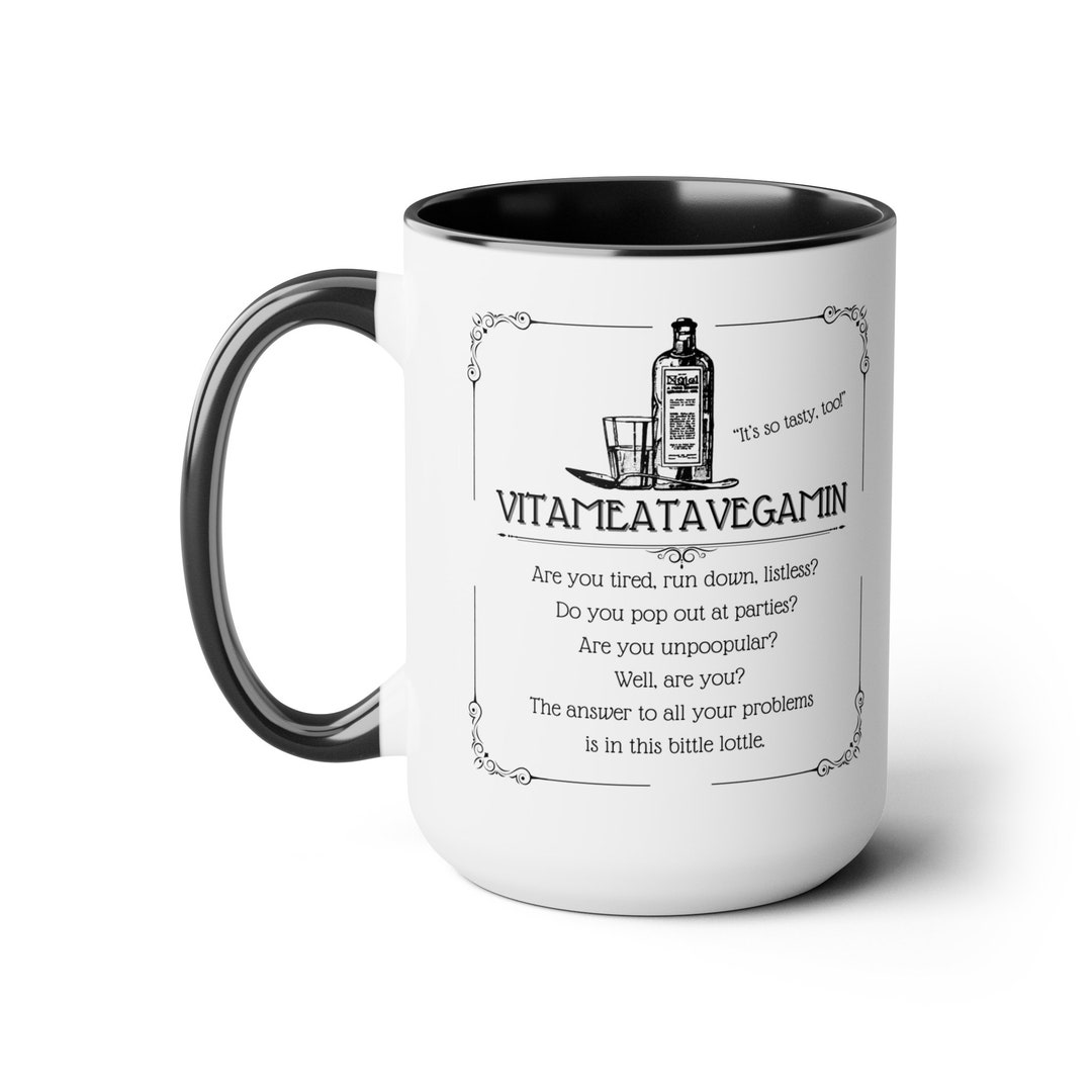 I Love Lucy, Vitameatvegamin, Double-sided Mug, 15oz - Etsy