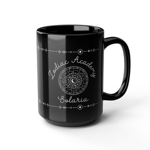 Zodiac Academy Black Mug Two Sizes available (11oz/15oz)