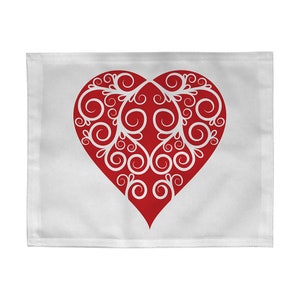 Placemats Intricate Heart