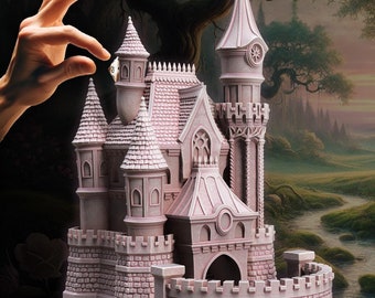The Sleeping Spire Dice Tower, Tray and Box