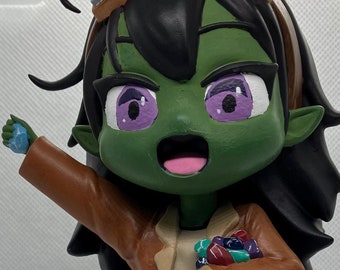 Gwyen: Goblin Artificer 3D Resin print