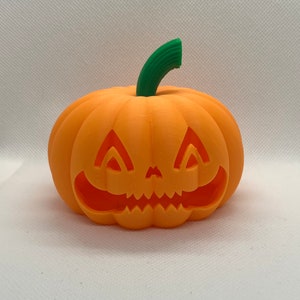 Tea Light Jack-o-Lantern 3D printed