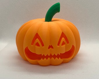 Tea Light Jack-o-Lantern 3D printed