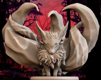 Chibi Fox Spirit - 3D Model