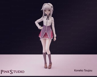 Koneko Toujou High School DxD 3D Print 1:8 scale SFW/NSFW