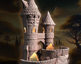 The Twin Spire Dice Tower, Tray and Box