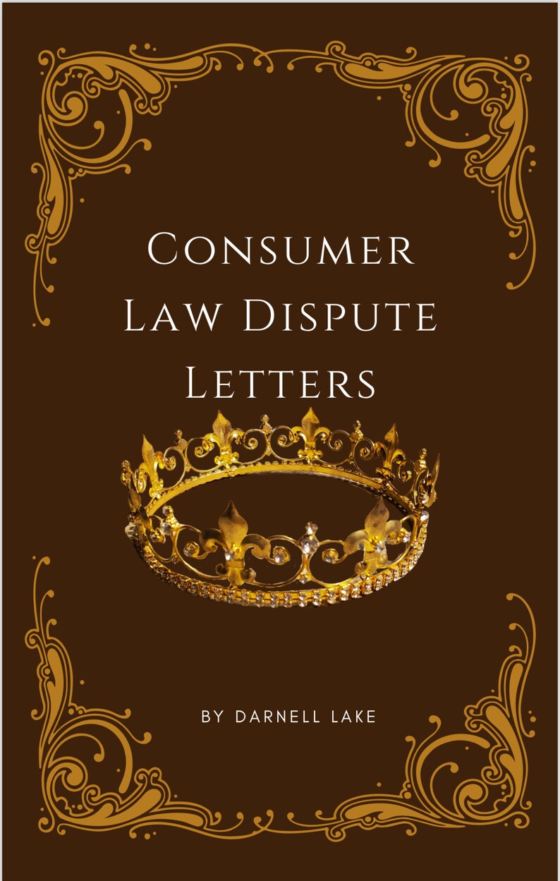 Credit Repair Dispute Letters Etsy