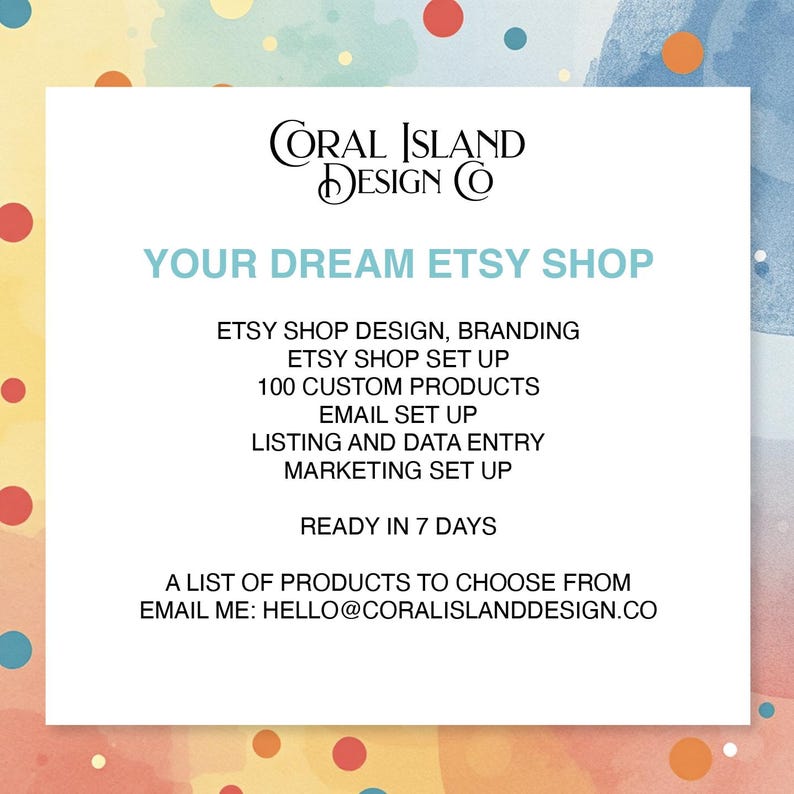 Etsy Shop Start-Up Business Kit | Branding, Templates, Logo, Banner, Marketing Materials for New Sellers