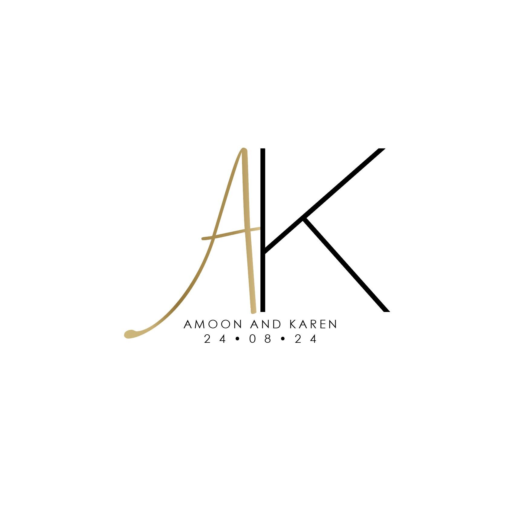 Custom Wedding Monogram Logo Design: Elegant Couple Emblem (digital ...