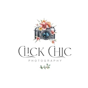 Custom One-of-a-Kind Boutique Logo | Unique Personalized Logo Design | Tailored Branding for Photographers