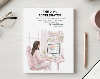 Etsy Business Ebook: 0.1% Accelerator Workbook (Digital Download)