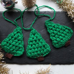 Crochet Christmas Tree Crochet Ornament Tree Decoration
