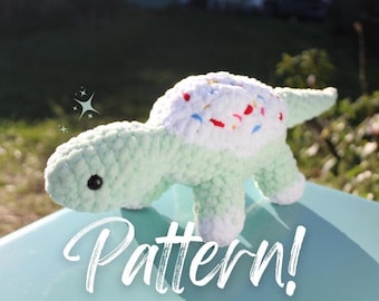 Crochet Dinosaur Amigurumi Pattern: Dino PDF (Digital Download)