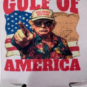 Funny, Cozie, gag gift, Trump, Donald Trump, republican, coozy, gift, funny gift, gag gift, men, Gulf of America, dad, Mother’s Day, mom 画像 4
