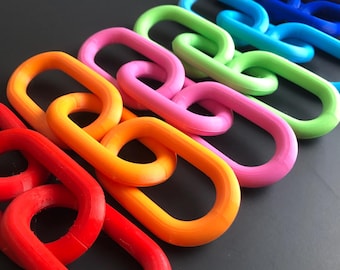 Classic Chain Attachments | Keychain | Fursuit Chains | Collar Chain | Spike Collar Accessory