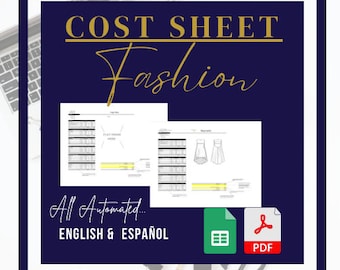 FICHE DE COÛT DE LA MODE