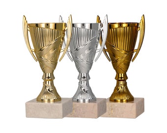 Larius Winner Cup - Football Honorary Prize Trophy Gift with desired text