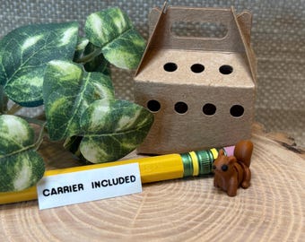 3D-geprinte gelede miniatuur dier huisdier fidget speelgoed eekhoorn