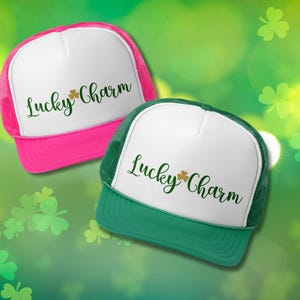 Lucky Charm-truckerhoed: Ierse St. Patrick&#39;s Day-pet
